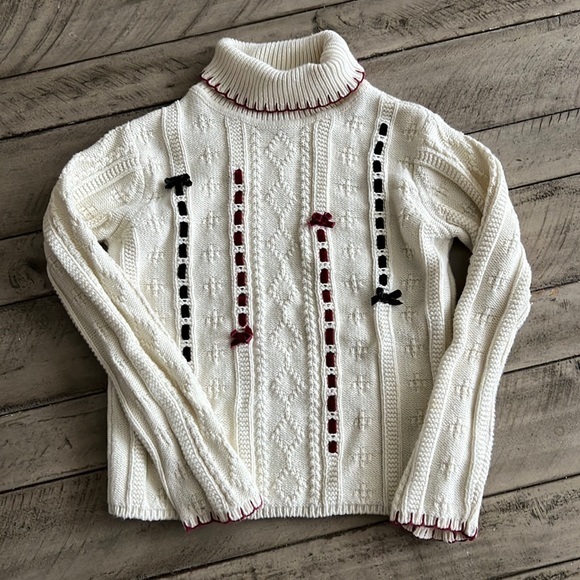 Gymboree Holiday Turtleneck Sweater Size 5 - Picture 1 of 5